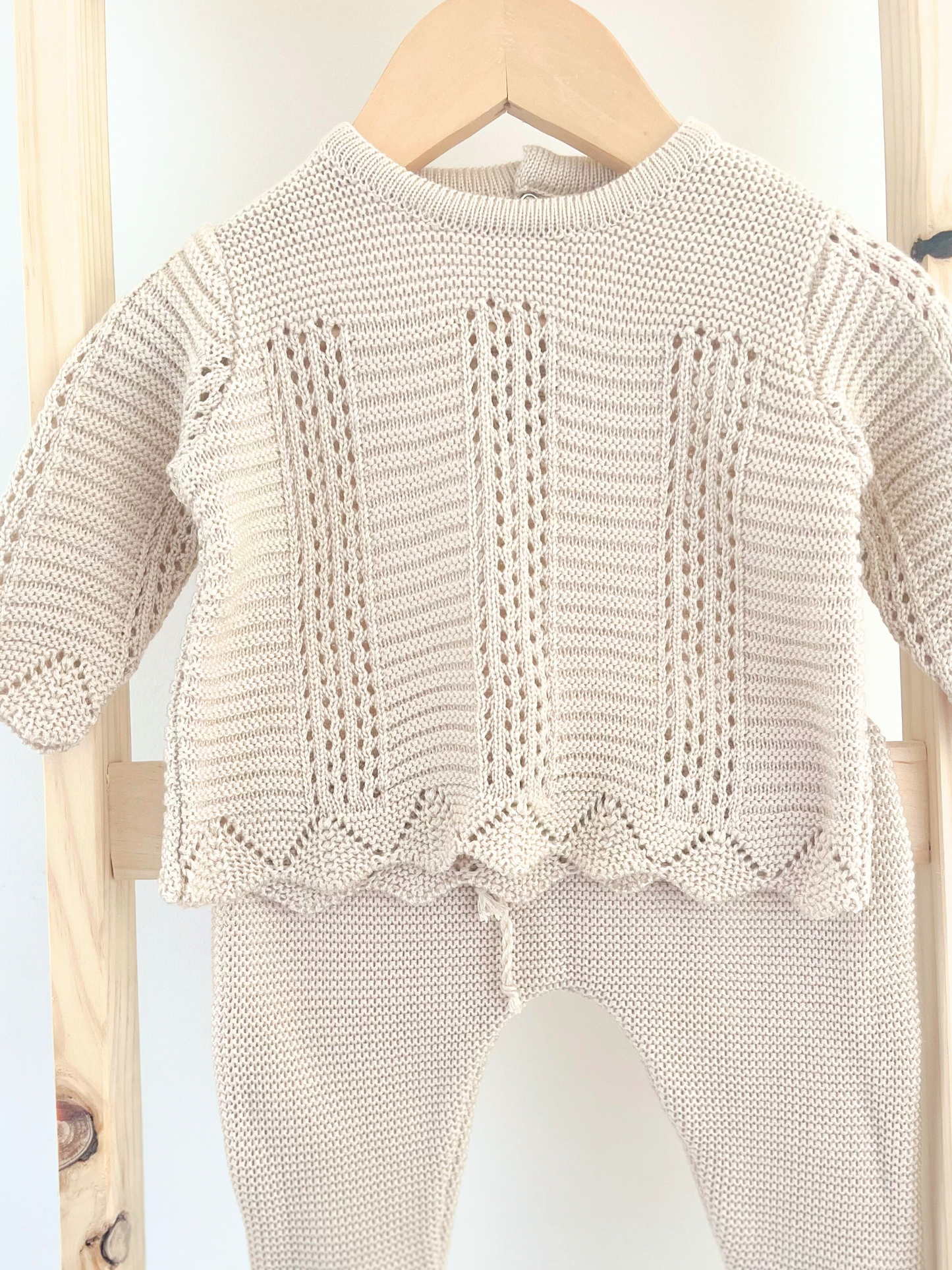 Conjunto Espiga Beige