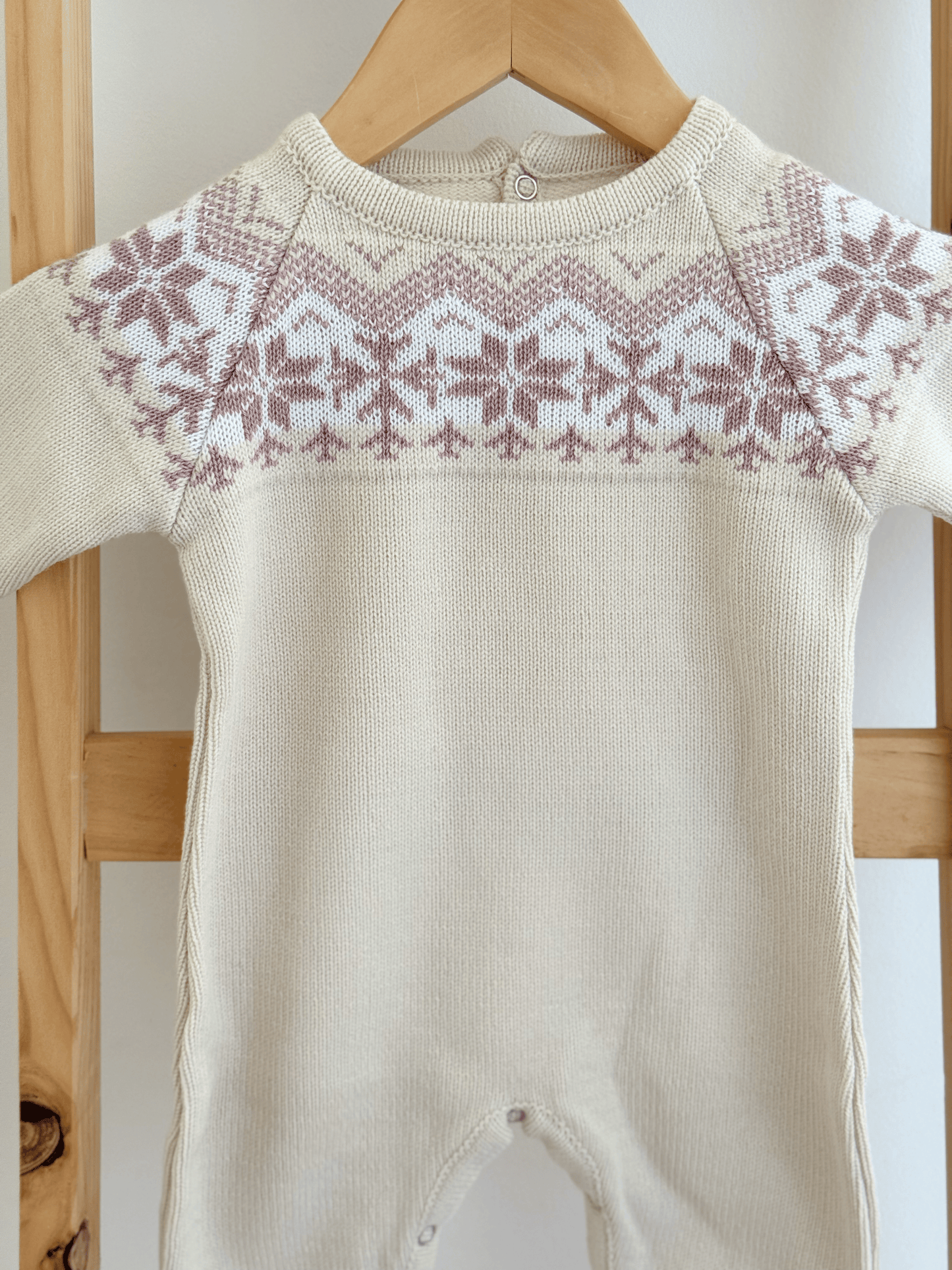Osito Juanita Beige/ Rosa Viejo