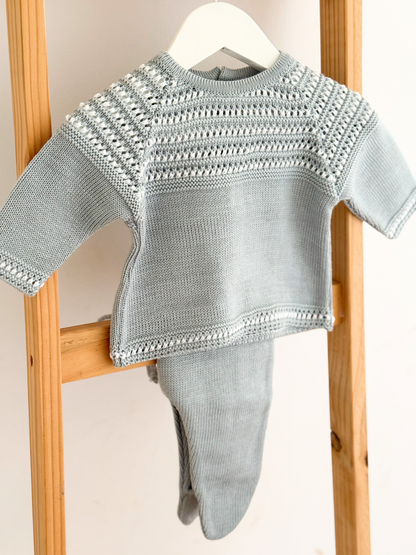 Conjunto Aníbal Celeste Grisaceo