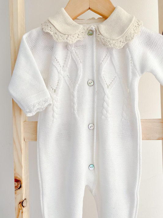 Osito Anita Blanco/ Beige