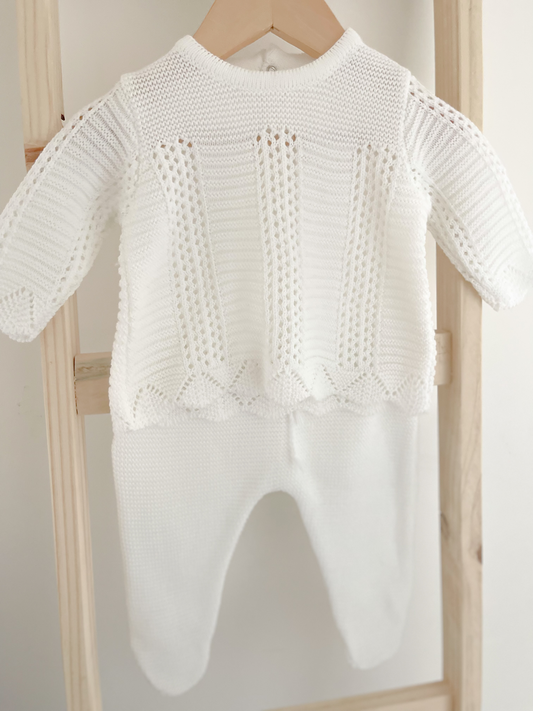 Conjunto Espiga Blanco