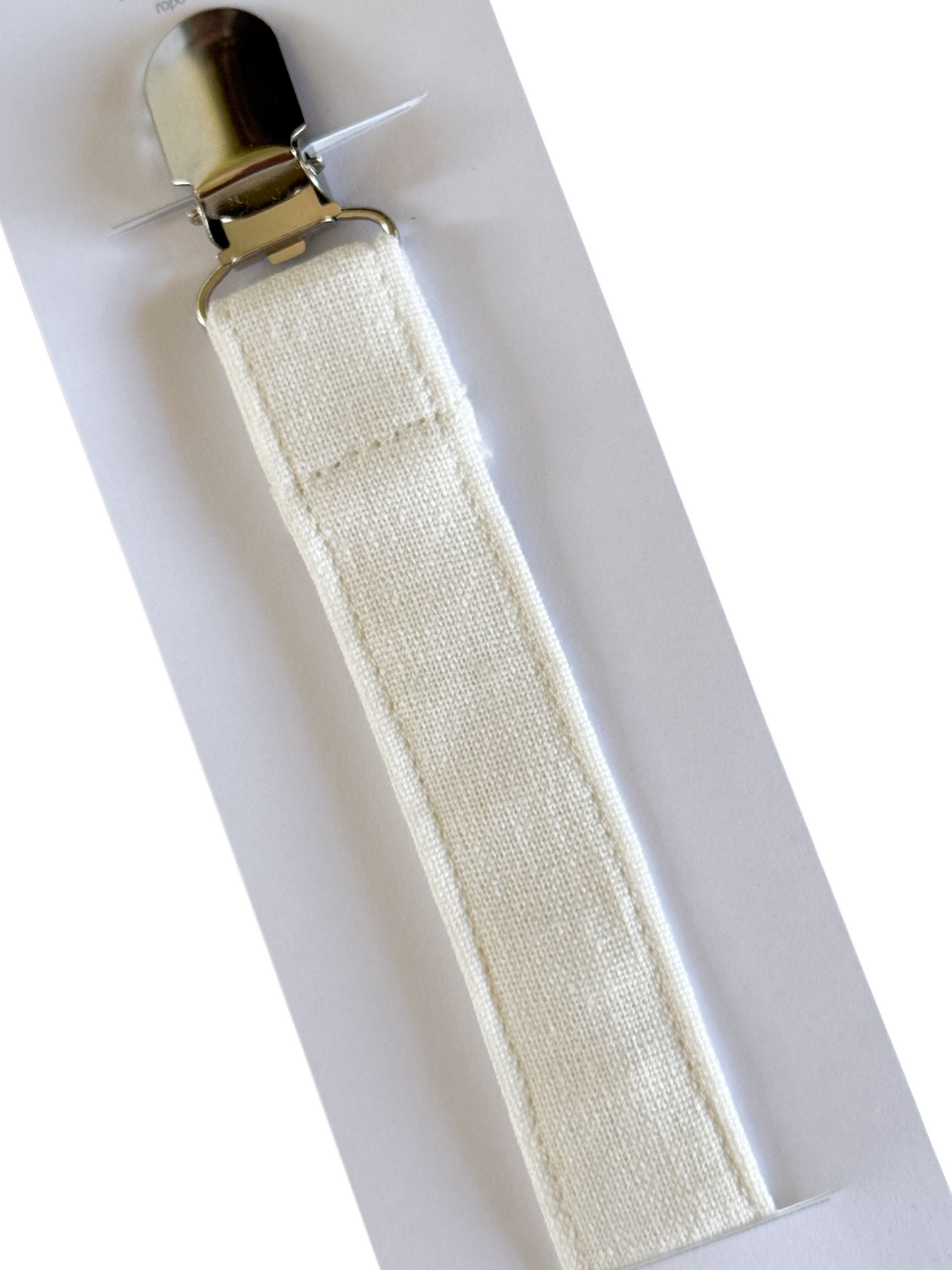 Portachupete Liso Blanco