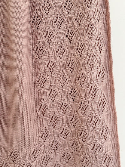 Manta Magnolia Rosa Viejo