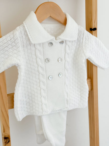 Conjunto Abrigo Botones